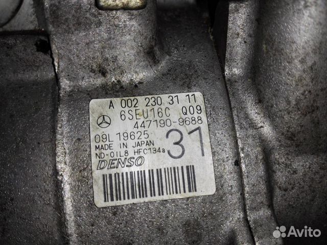 Компрессор кондиционера Mercedes W212 W204 W207