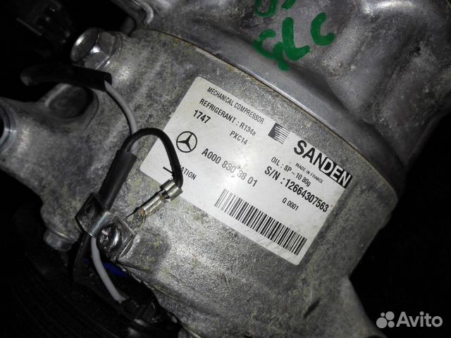 Компрессор кондиционера Mercedes W205 W253 W447
