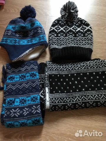 Комплекты шапка + шарф