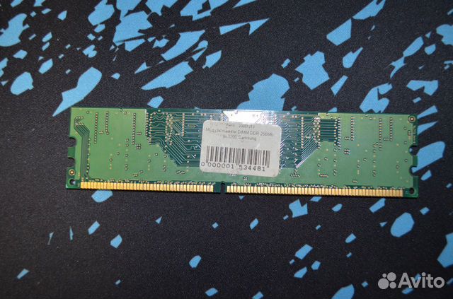 Оперативная память DDR на 256Mb SAMSUNG