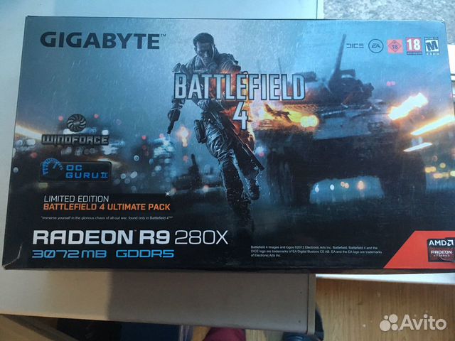 Видеокарта Radeon R9 280x