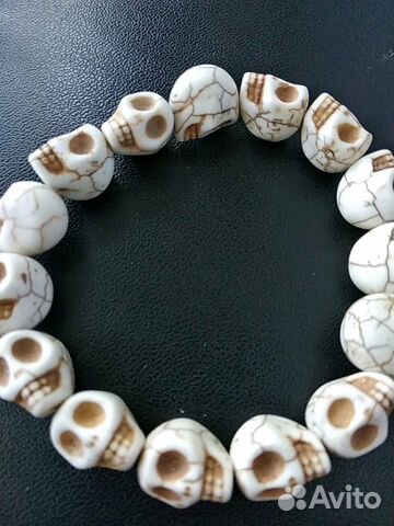 Браслет из камня Черепа