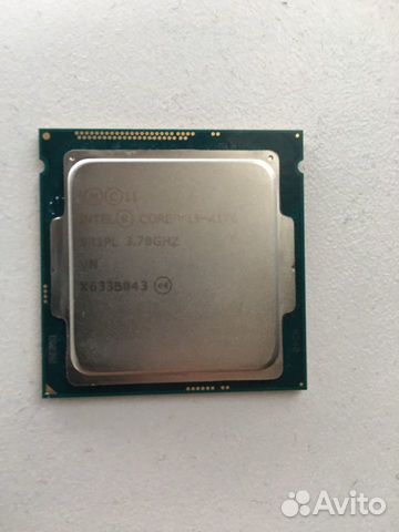 Продам процессор intel core i3 4170