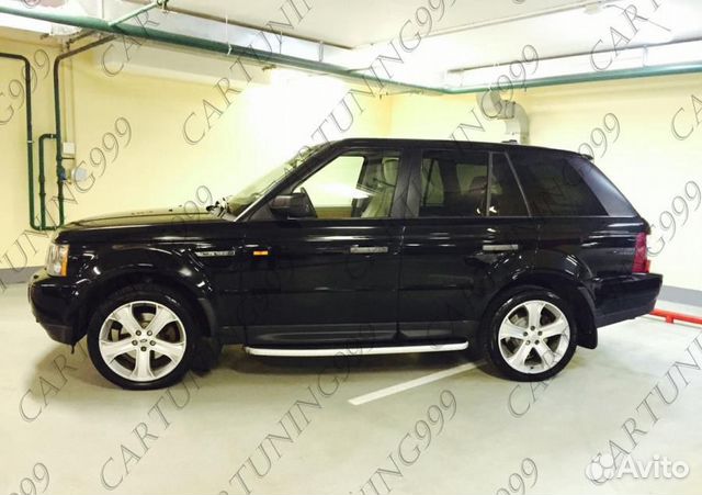 Пороги Range Rover Sport без пыльников Пороги Range Rover Sport без пыльников