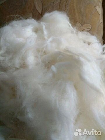 Пух ангорских кроликов