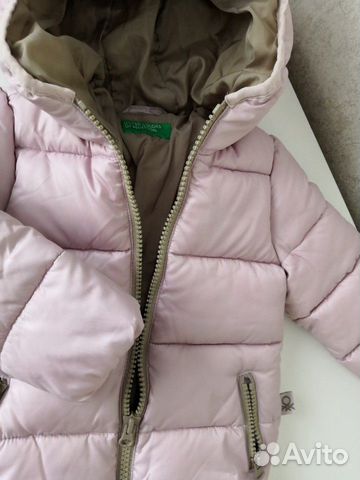 Куртка для девочки Бенеттон United Colors of Benet Куртка для девочки Бенеттон United Colors of Benet