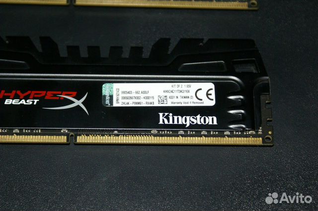 Kingston HyperX Beast KHX24C11T3K2/16X, 16Gb (8*2)