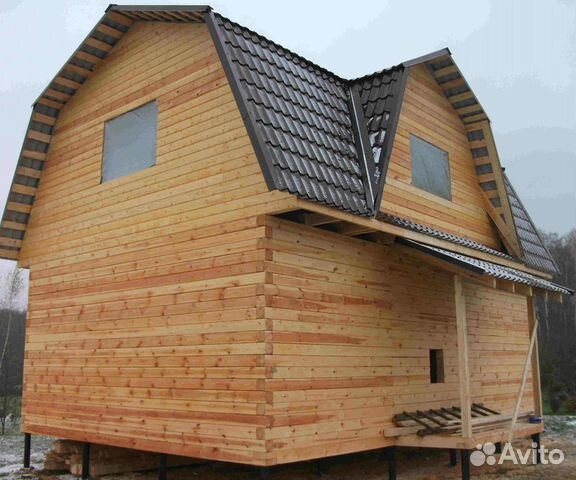 Сруб дома