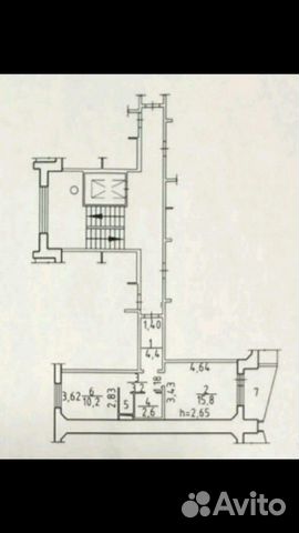 1-к квартира, 38 м², 5/10 эт. 1-к квартира, 38 м², 5/10 эт.