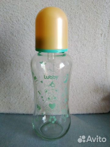 Бутылочка Lubby (стеклянная) Бутылочка Lubby (стеклянная)