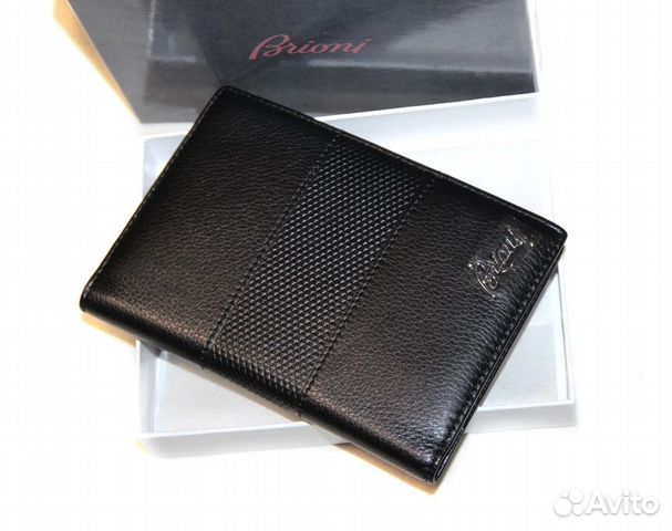 Кожаная обложка Brioni для паспорта люкс Кожаная обложка Brioni для паспорта люкс