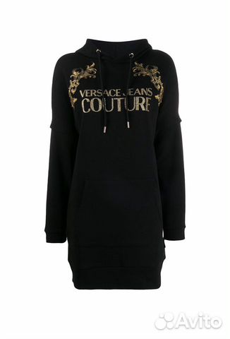 Удлиненное худи Versace Jeans Couture