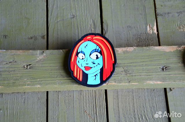 Halloween Sally пвх нашивка с липучкой Halloween Sally пвх нашивка с липучкой