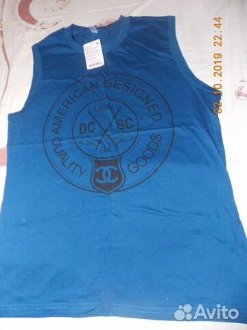 Новые футболка и майка р-р 50 Новые футболка и майка р-р 50