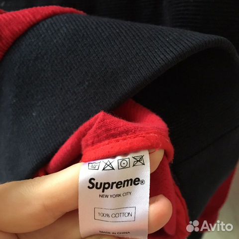 Вельветовый пуловер Supreme, M Вельветовый пуловер Supreme, M