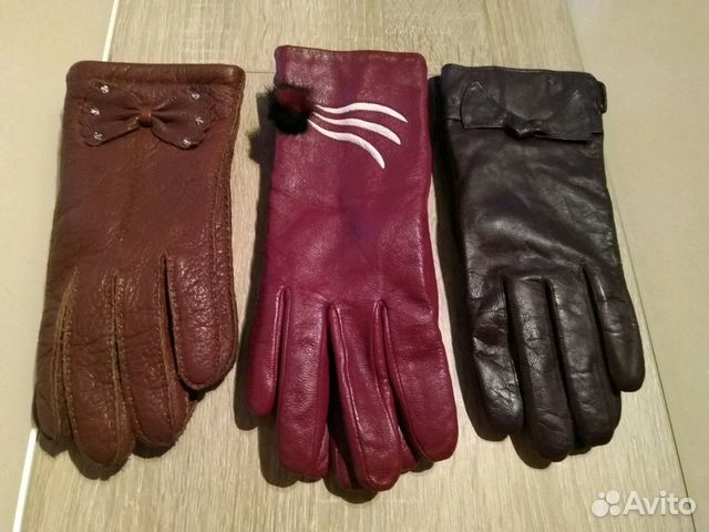 Перчатки женские кожа Перчатки женские кожа