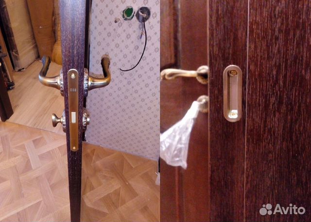 Установка межкомнатных дверей