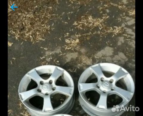 Литой диск на mazda 15r 114.3