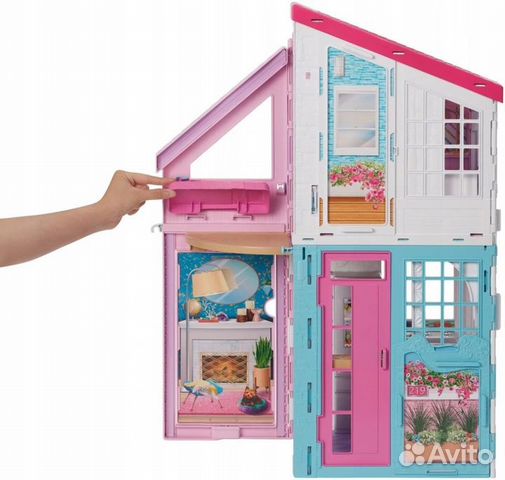 Barbie Malibu коттедж 6 комнат FXG57 Mattel Barbie Malibu коттедж 6 комнат FXG57 Mattel