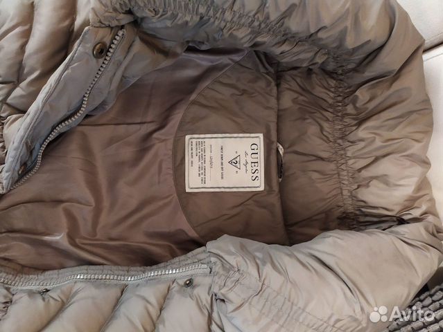 Пальто пуховик guess оригинал