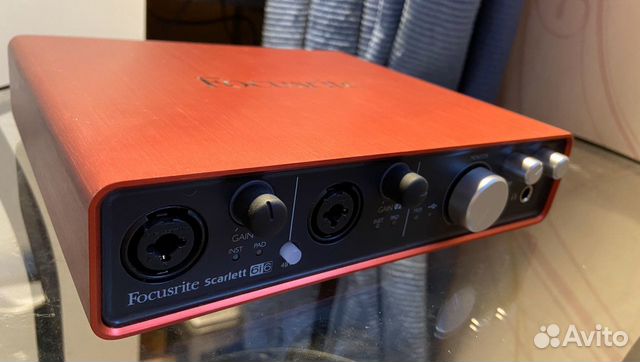 Звуковая карта focusrite scarlett 6i6