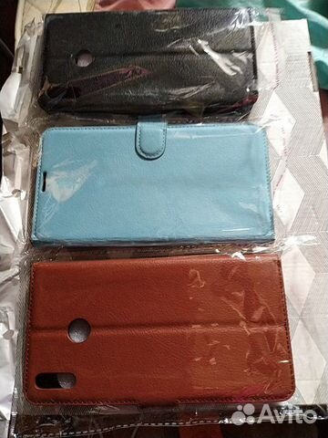 Чехол-книжка для Honor 8X Max, экокожа, новый