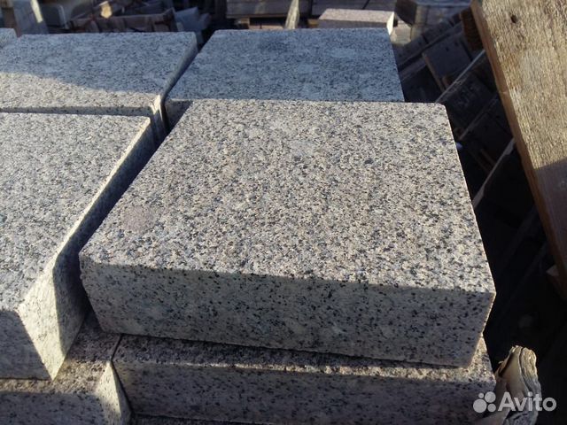 Гранит Мансуровский гранитная Плита 600х300х80