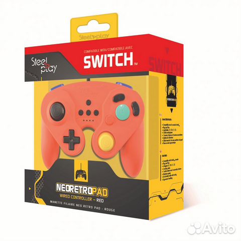 Геймпад Steelplay - GCube Wired Controller Проводн Геймпад Steelplay - GCube Wired Controller Проводн