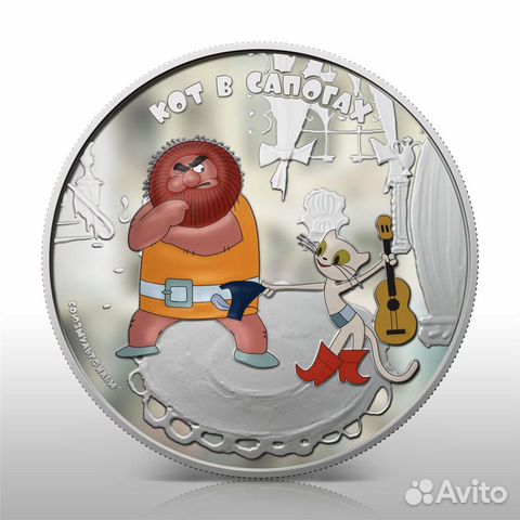 Карандаш Кот в сапогах Чиполлино серебро 999 унция Карандаш Кот в сапогах Чиполлино серебро 999 унция