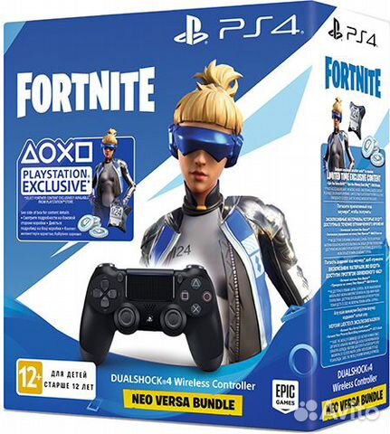 Геймпад для PS4 Dualshock4 CUH-ZCT2E+коды Fortnite