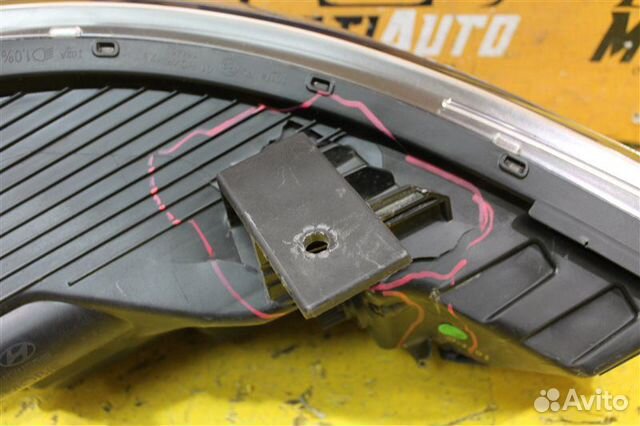 Фара передняя левая Hyundai Solaris 2 2017-2020