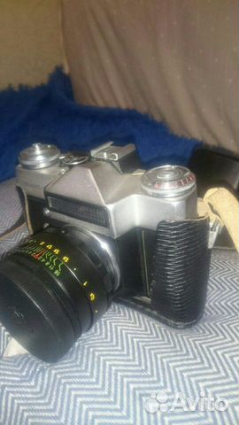 Фотоаппарат зенит-е.в отличном состоянии. Чехол бе Фотоаппарат зенит-е.в отличном состоянии. Чехол бе