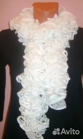 Вязаные шарфы. ручная работа