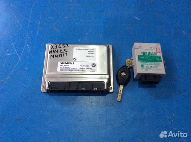 Эбу двс на BMW X3 E83 M54 МКПП