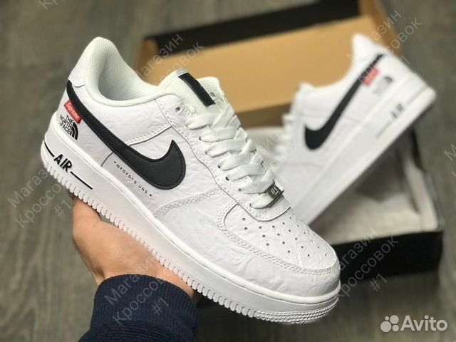 nike air force north face supreme