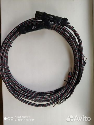 Кабель Акустический AQ CV 8 длина 2х3 м