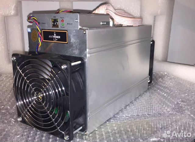Асик AntMiner L3+ 504 мх бу c бп. дан12306