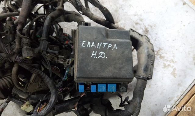 Проводка моторного отсека Hyundai Elantra HD (2006 Проводка моторного отсека Hyundai Elantra HD (2006