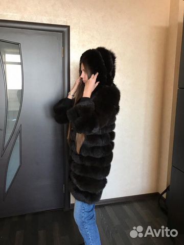 Шуба из песца(4в1)