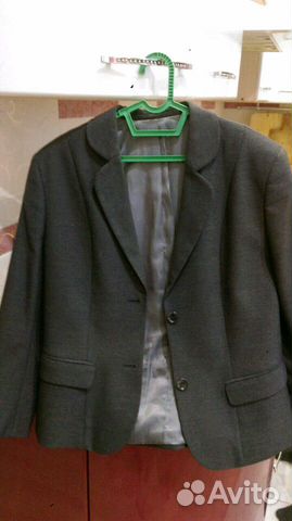 Пиджак школьный пеплос новый 89225346006 купить 1