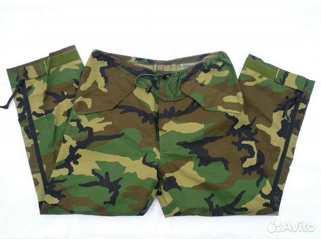 Брюки gore-TEX woodland camo XL