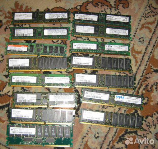 Память DDR1, DDR2, DDR3, so-dimm DDR2/DDR3