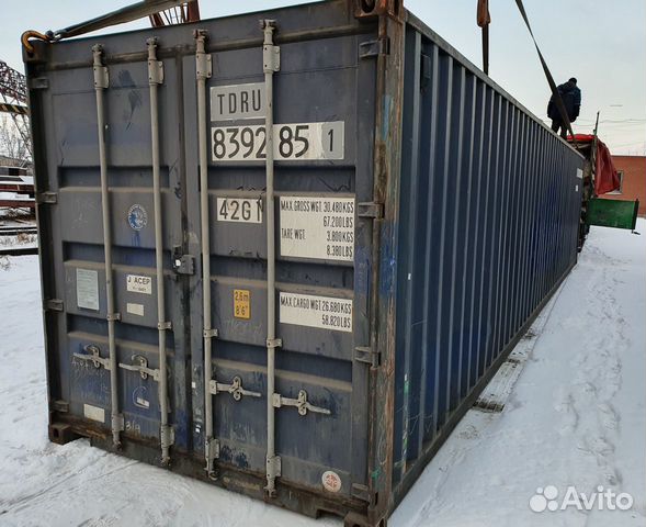 Контейнер 40 футов tdru8392851