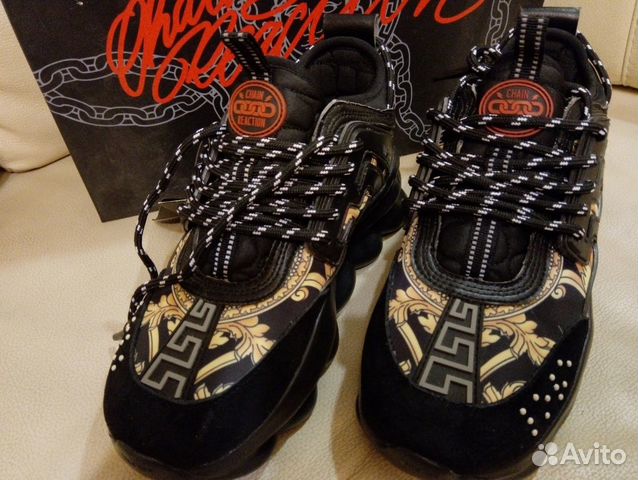 Кроссовки versace новые Кроссовки versace новые