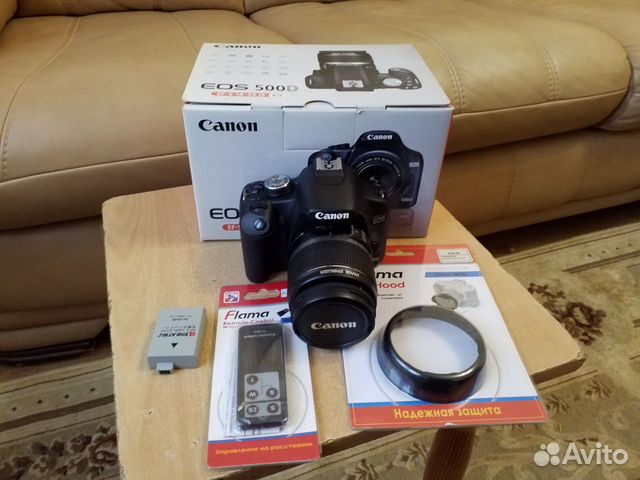 Canon EOS 500D kit 18-55 mm