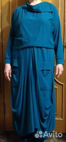 Платье необычного кроя