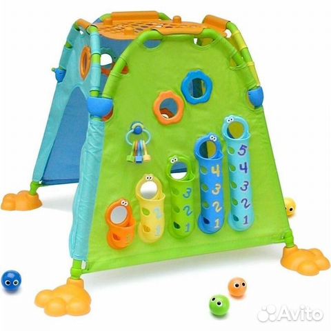 Детский игровой домик, батут ELC