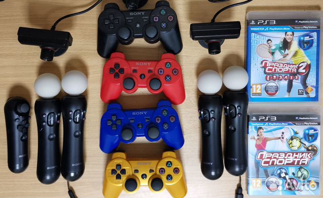 Sony PS 3/4 Move Сенсор Камеры Геймпад Спорт Танцы