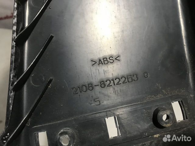 Накладки дверных стоек наружние LADA 2108 / 2113