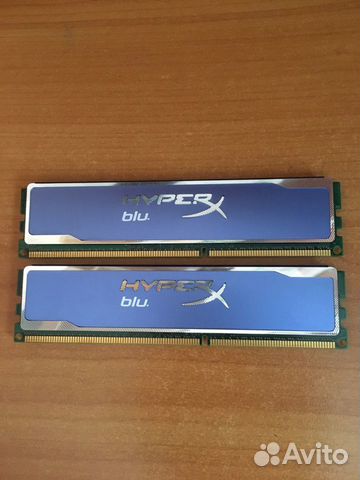 Оперативная память Kingston HyperX Blu DDR3 2х2